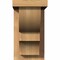 Ekena Millwork Ridgewood Smooth Corbel w/Backplate, Western Red Cedar, 5 1/2"W x 10"D x 10"H COR06X10X10RID01SWR - alternate 3